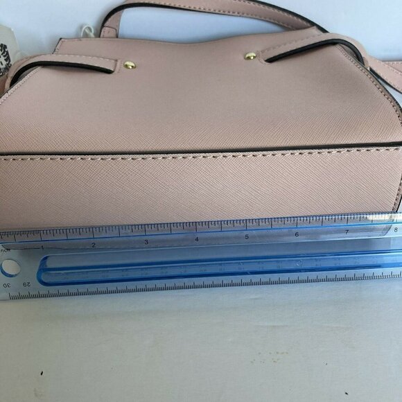 Anne Klein NWT Pink Rose Gold Crossbody Adjustable Shoulder Handbag - Picture 11 of 11
